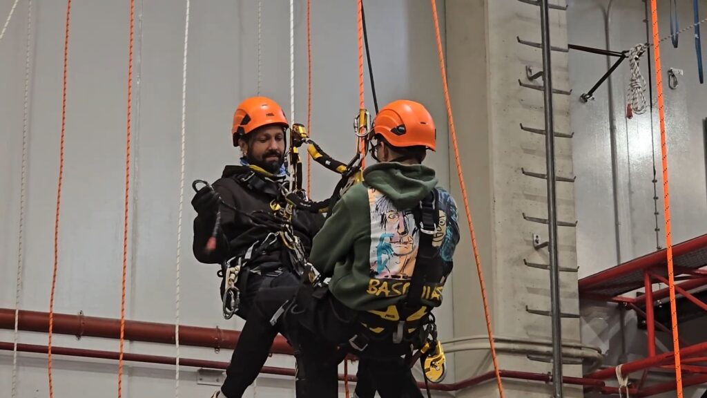 Cursos trabajos verticales de seguridad en altura