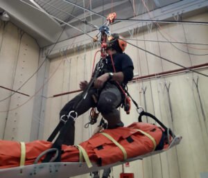 Curso de rescate en altura en Vértice Formación